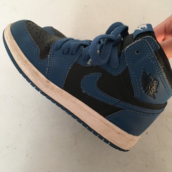 Nike Air Jordan 1 Retro High OG PS Dark Marina Blue 13 - Picture 3 of 5